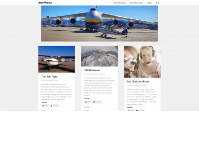 aerowoman.com snapshot