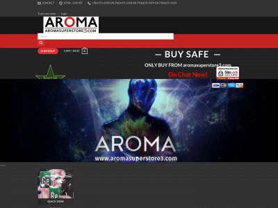 aromasuperstore3.com snapshot