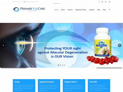 primaryeyecare.net snapshot