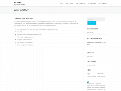 xigitec.com snapshot