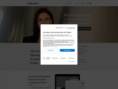 sonja-karak.com snapshot