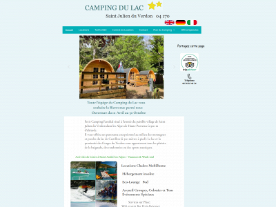 lecampingdulac.fr snapshot