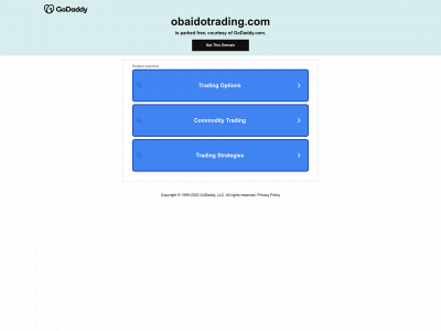 obaidotrading.com snapshot