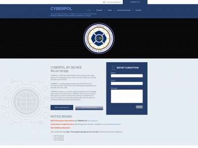cyberpol.info snapshot