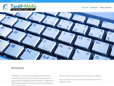 tardif-media.com snapshot