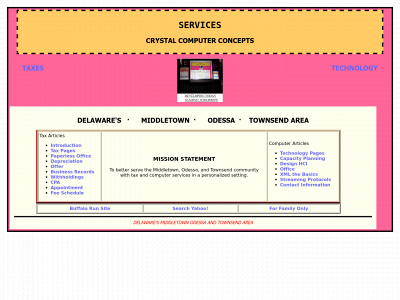 crystalcomputerconcepts.com snapshot