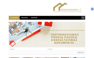 perkamnama.lt snapshot