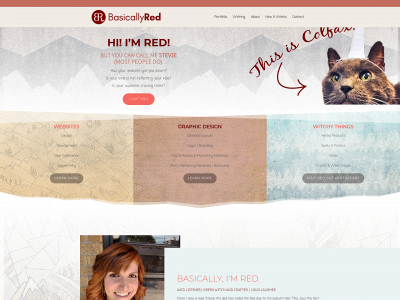 basicallyred.com snapshot