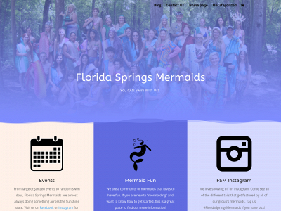 floridaspringsmermaids.com snapshot