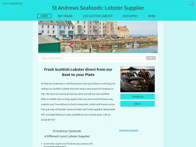 standrewsseafoods.co.uk snapshot