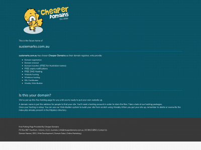 susiemarks.com.au snapshot