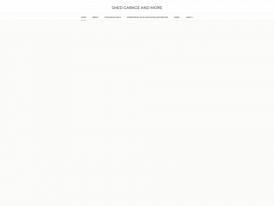 www.shedgaragemore.com snapshot
