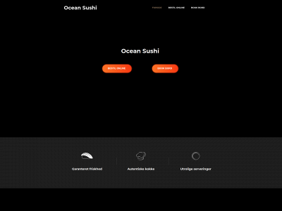 oceansushi.dk snapshot