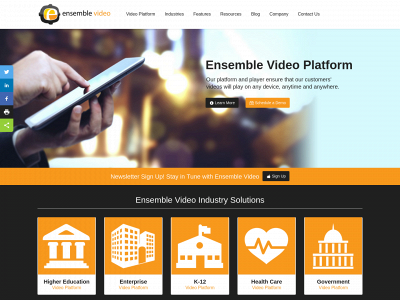 ensemblevideo.com snapshot