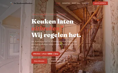 dekeukenuitbreker.com snapshot