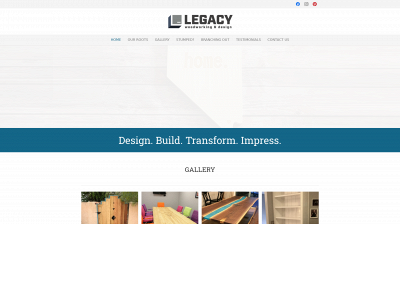 legacywoodworkinganddesign.com snapshot