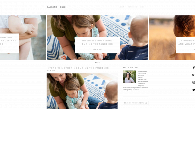 raisingjosie.com snapshot