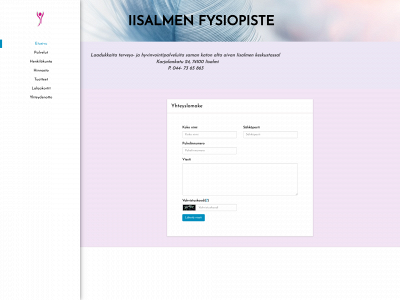 iisalmenfysiopiste.fi snapshot