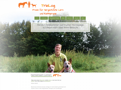 trialog-tiergestuetztelerntherapie.de snapshot