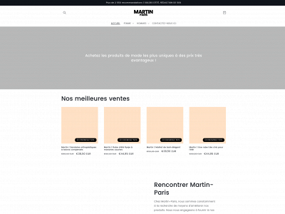 martin-paris.com snapshot