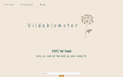 vildeblomster.dk snapshot