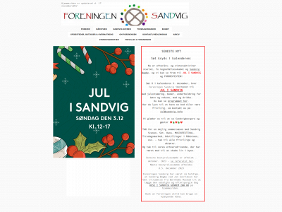 sandvig.info snapshot