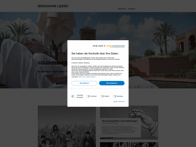 benjaminleers.de snapshot