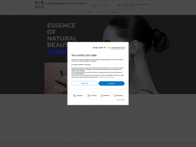 ginaheysbeauty.shop snapshot