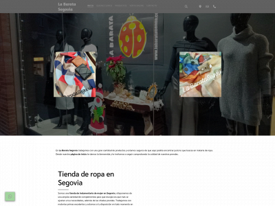 www.labaratasegovia.es snapshot