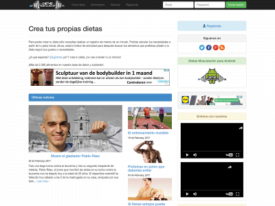 dietasmusculacion.com snapshot