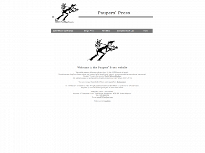 pauperspress.co.uk snapshot
