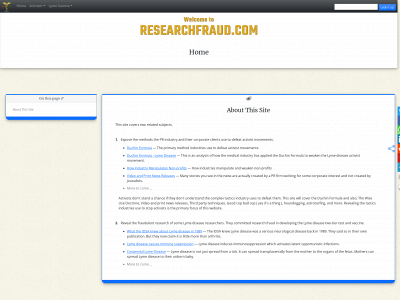 researchfraud.com snapshot