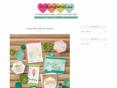 stampingwithlove.com snapshot
