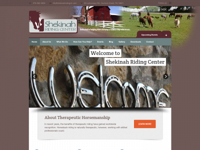shekinahridingctr.com snapshot