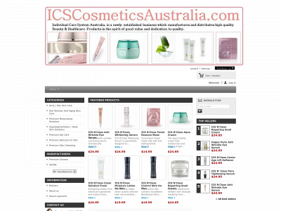 icscosmeticsaustralia.com snapshot