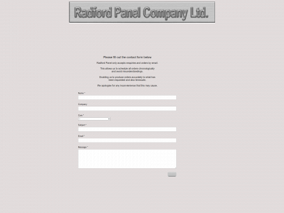 radfordpanel.com snapshot