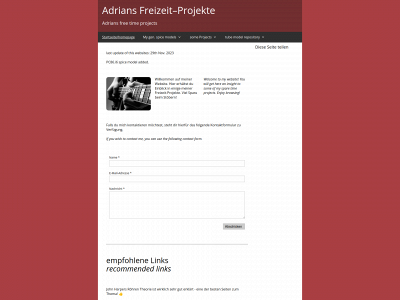 adrianimmler.simplesite.com snapshot