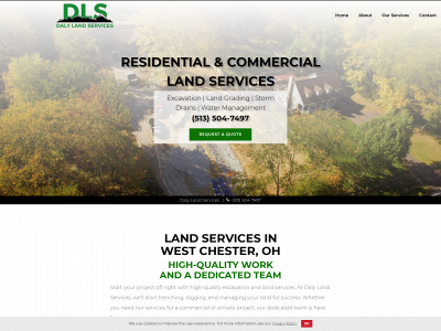 dalylandservicescincinnati.com snapshot