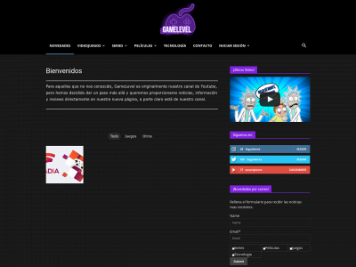 gamelevel.es snapshot