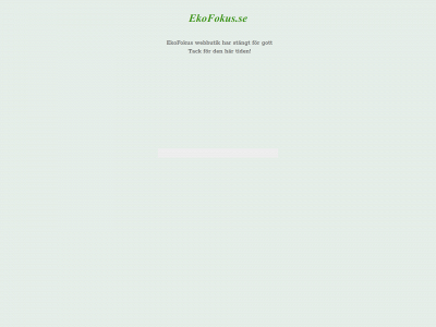 ekofokus.se snapshot