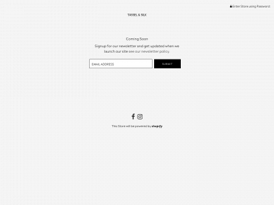 tasselandsilk.com snapshot