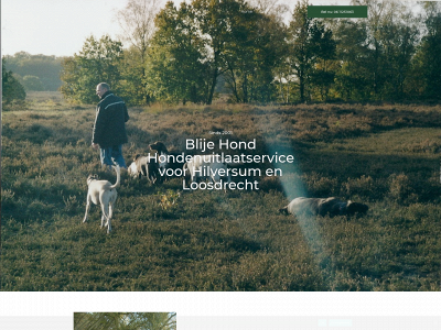 hondenuitlaatserviceblijehondhilversum.nl snapshot