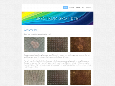 spectrumspotdye.com snapshot