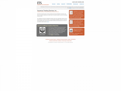 insurancetrackingservices.com snapshot