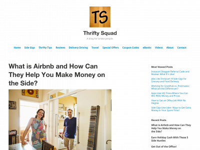 thriftysquad.com snapshot