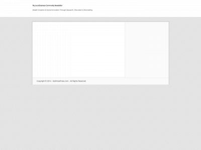 mylocalbusinesscommunitynewsletter.com snapshot