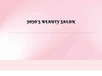 jojosbeautysalon.nl snapshot