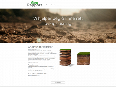 georapport.no snapshot