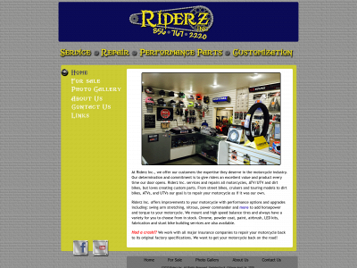 riderzinc.net snapshot