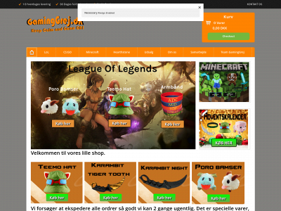 gaminggrej.dk snapshot